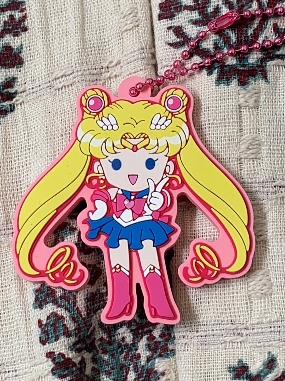 SAILOR MOON STORE Official Rubber Keychain | Sailor Moon, Mercury & Pluto